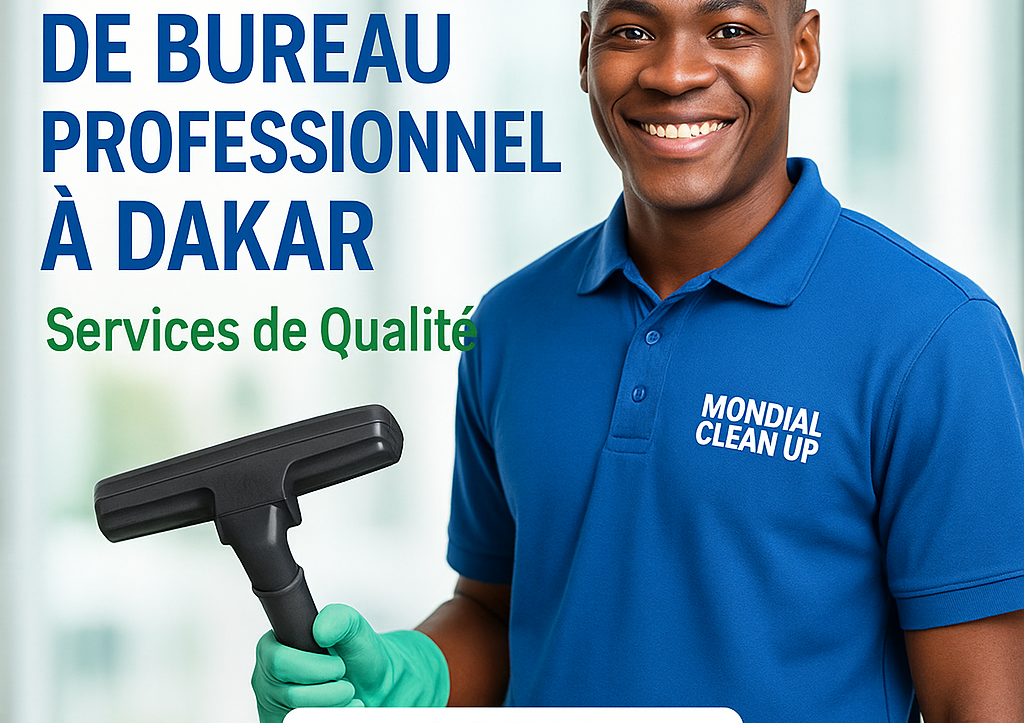 Nettoyage de Bureau Professionnel à Dakar : Services de Qualité