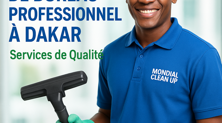 Nettoyage de Bureau Professionnel à Dakar : Services de Qualité